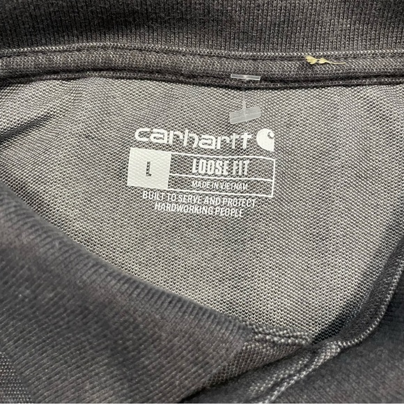 Carhardt loose fit golf shirt size men’s large in like new condition. - Picture 6 of 6